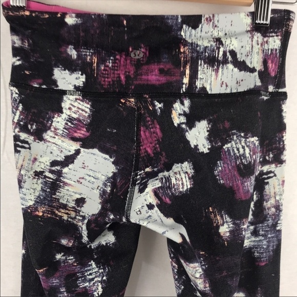 Lululemon Wunder Under Cara Blossom Crop Legging - Picture 7 of 10